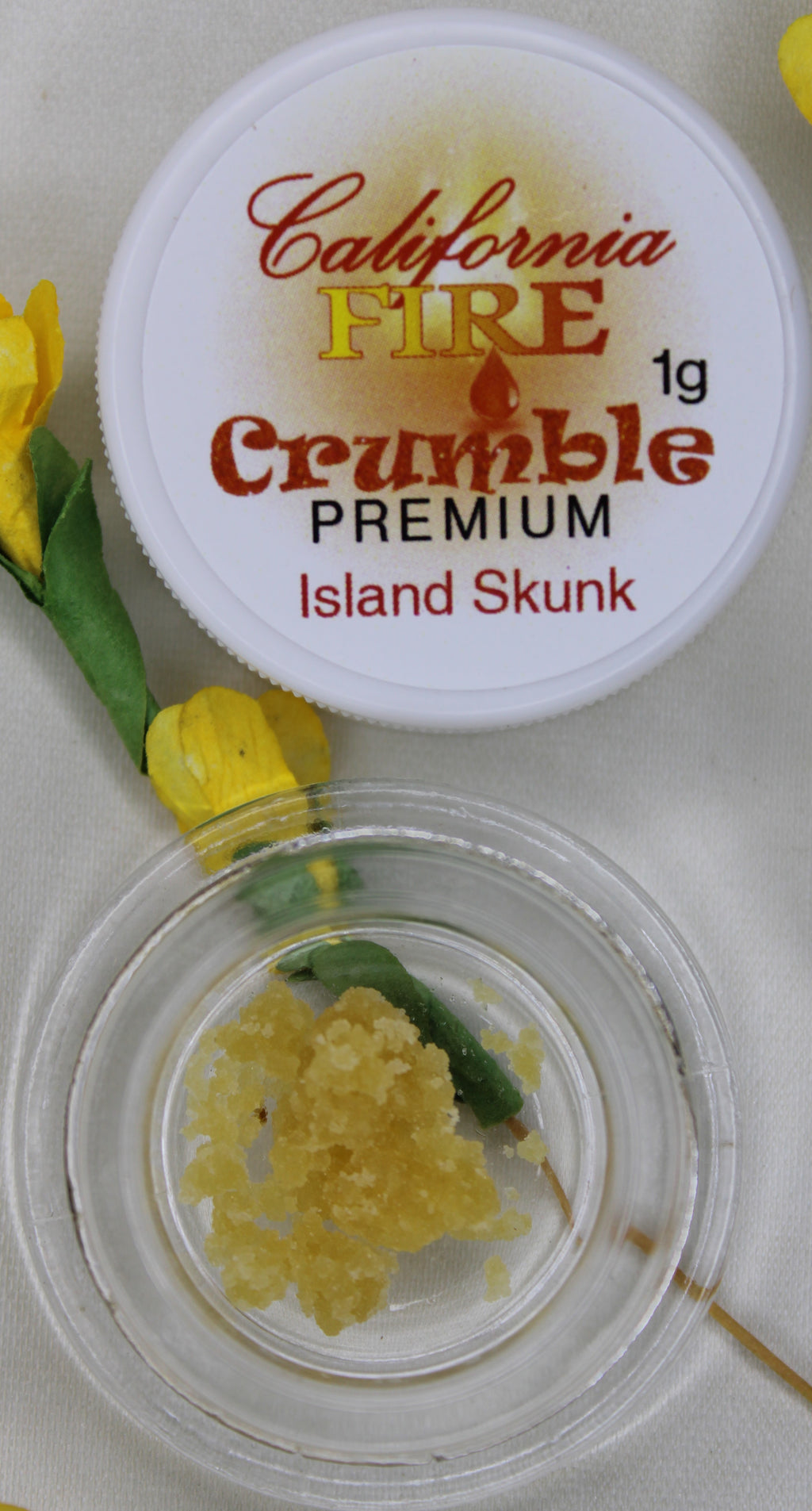 California Fire Premium Crumble "Island Skunk" (1g)