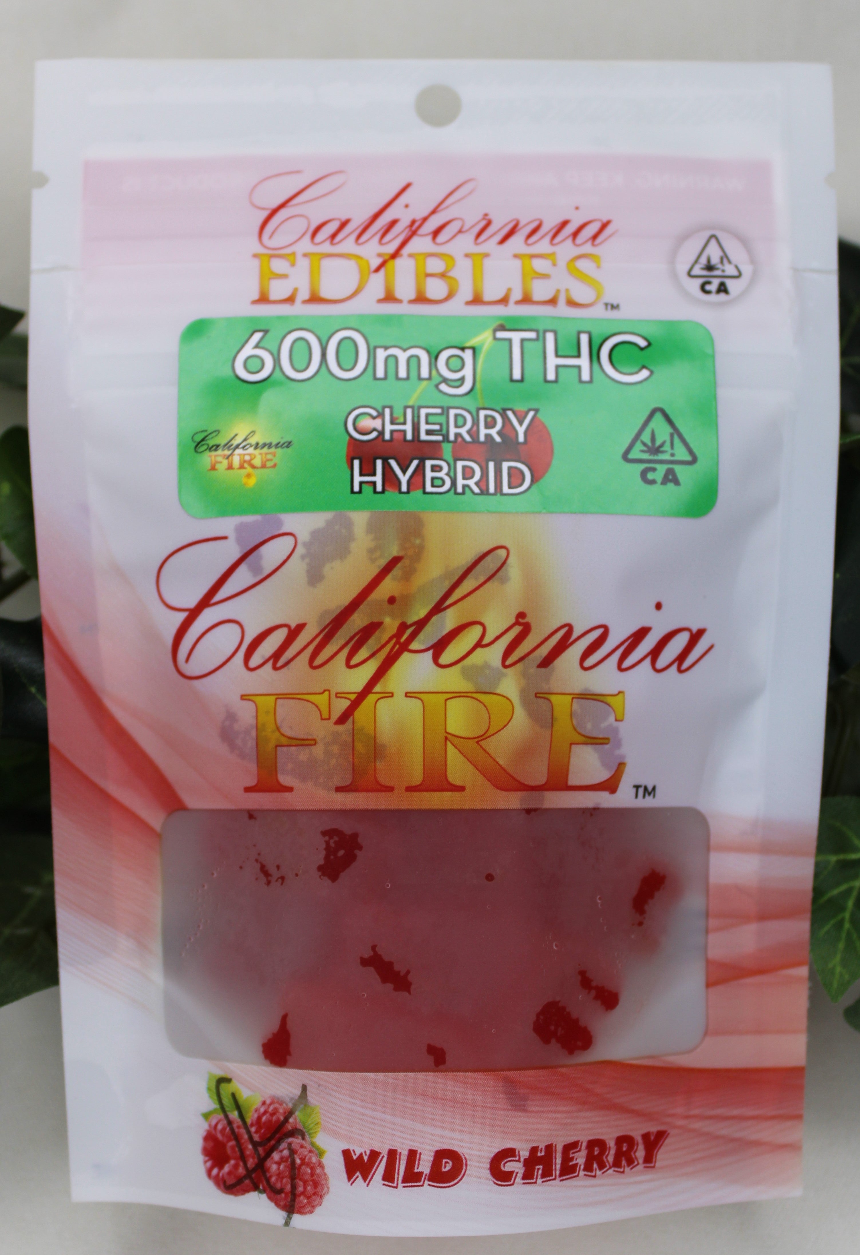California Fire 600mg "CHERRY" THC Edible