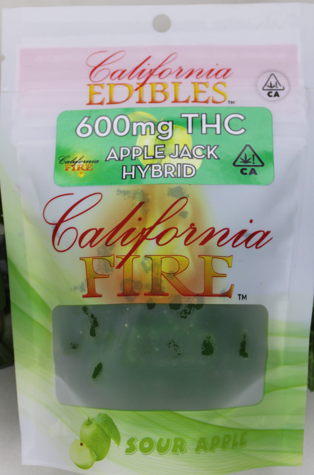 California Fire 600mg "Apple Jack" THC Edible
