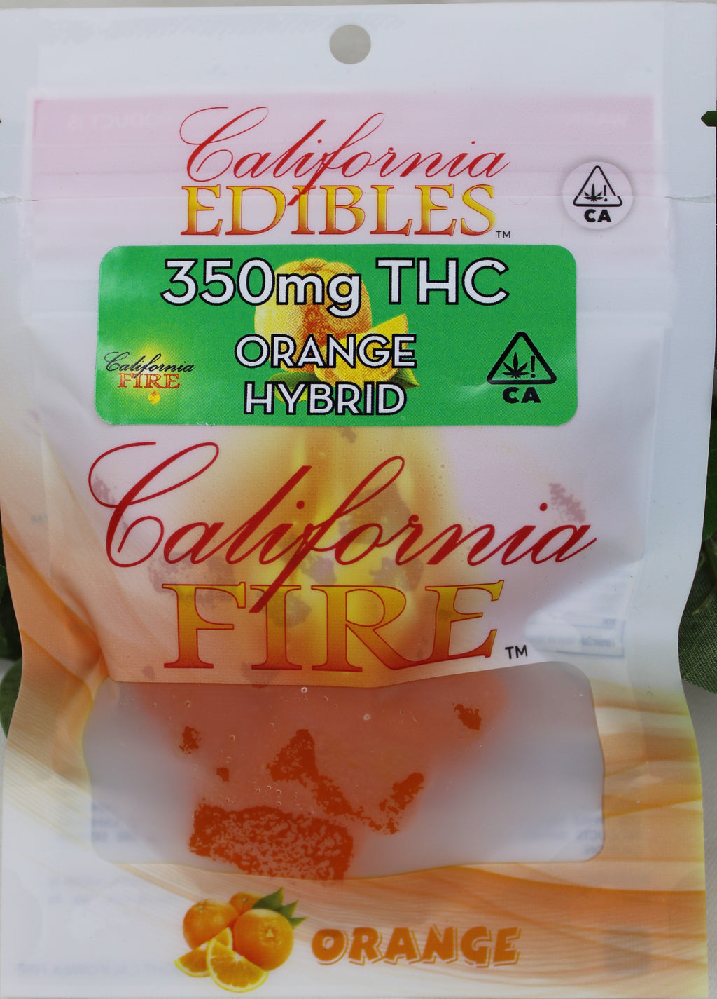California Fire 350mg "Orange" THC Edible