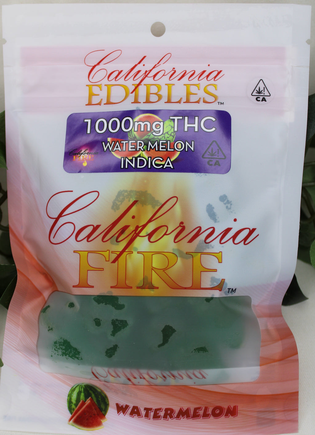 California Fire 1000mg "Watermelon" THC Edible