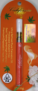 California Fire "Super Lemon Haze" Disposable Cartridges (550 mg)