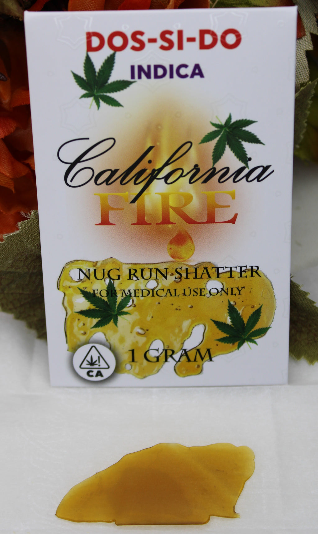 California Fire Nug Run Shatter "Dosido" (1g)