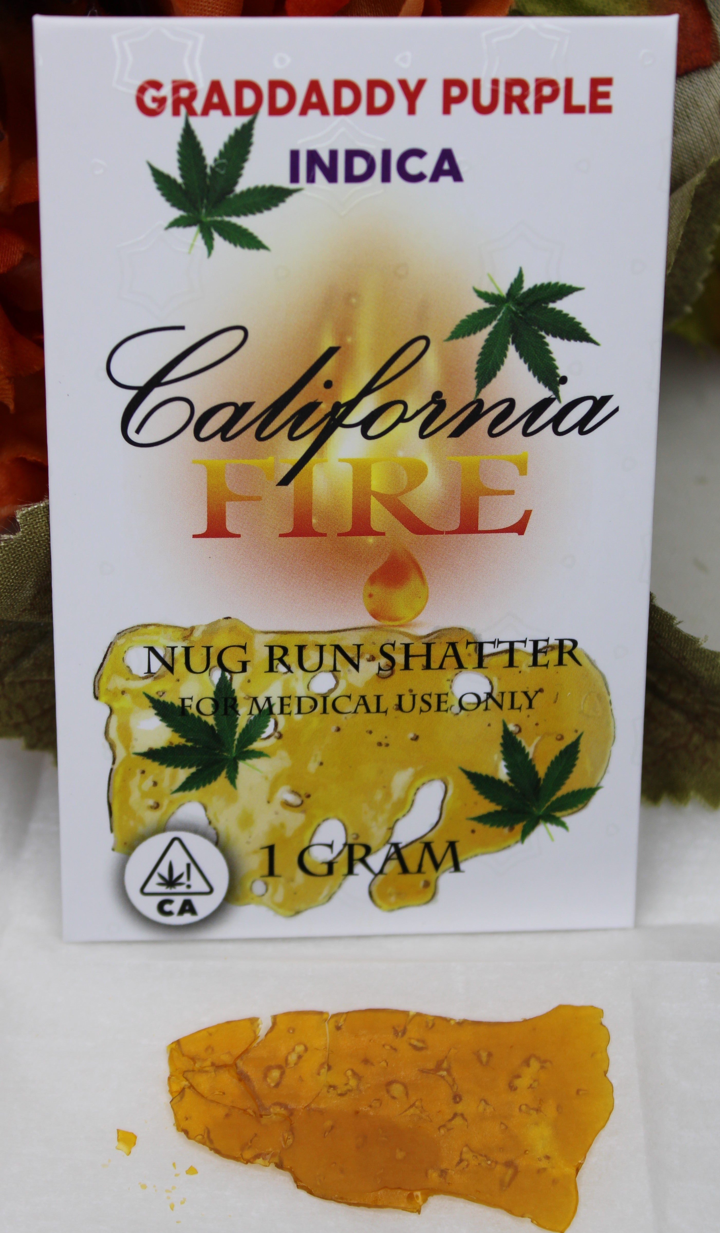 Copy of California Fire Nug Run Shatter "GDP" (1g)