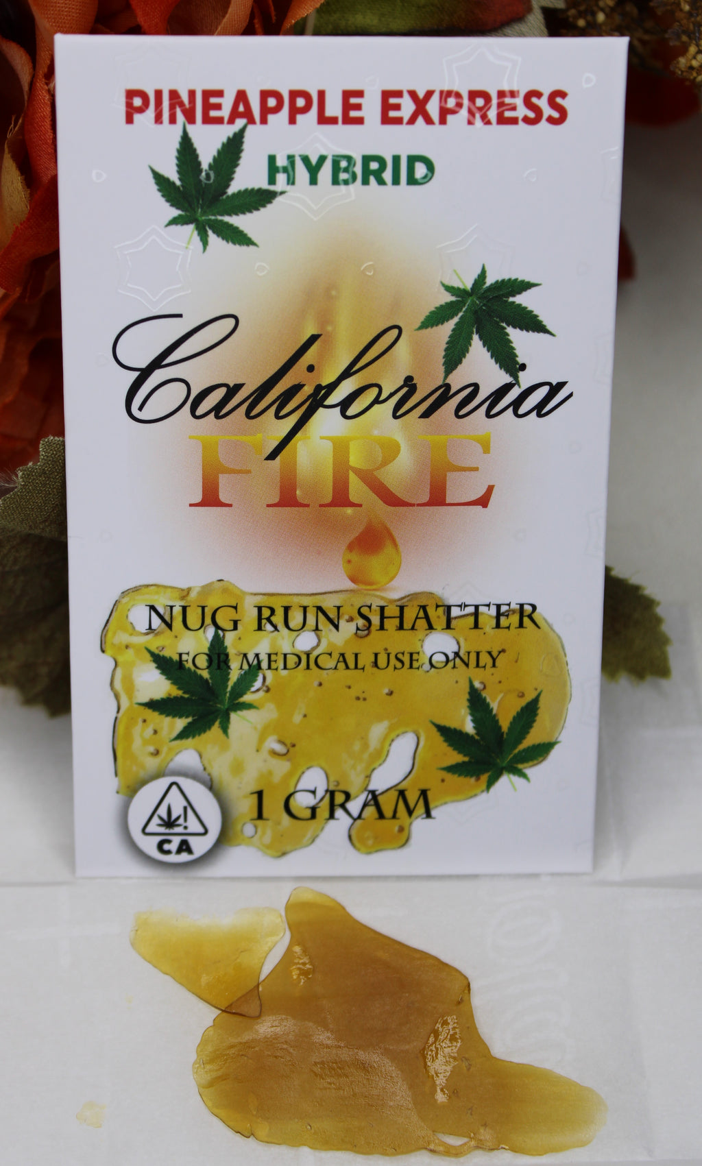 Copy of California Fire Nug Run Shatter "Pineapple Express" (1g)