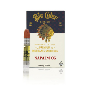 Big Chief THC Cartridge - Napalm OG 1G