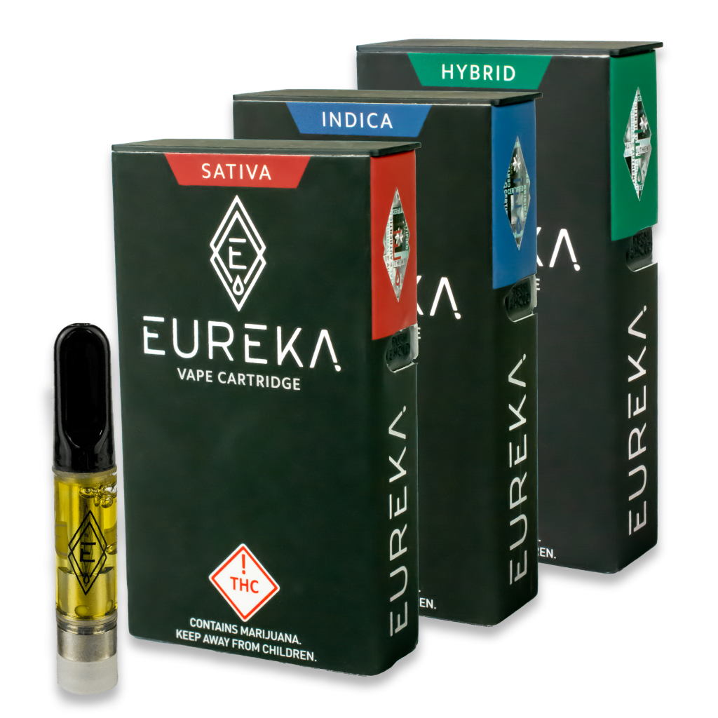 Eureka THC cartridge 1g ATF Hybrid