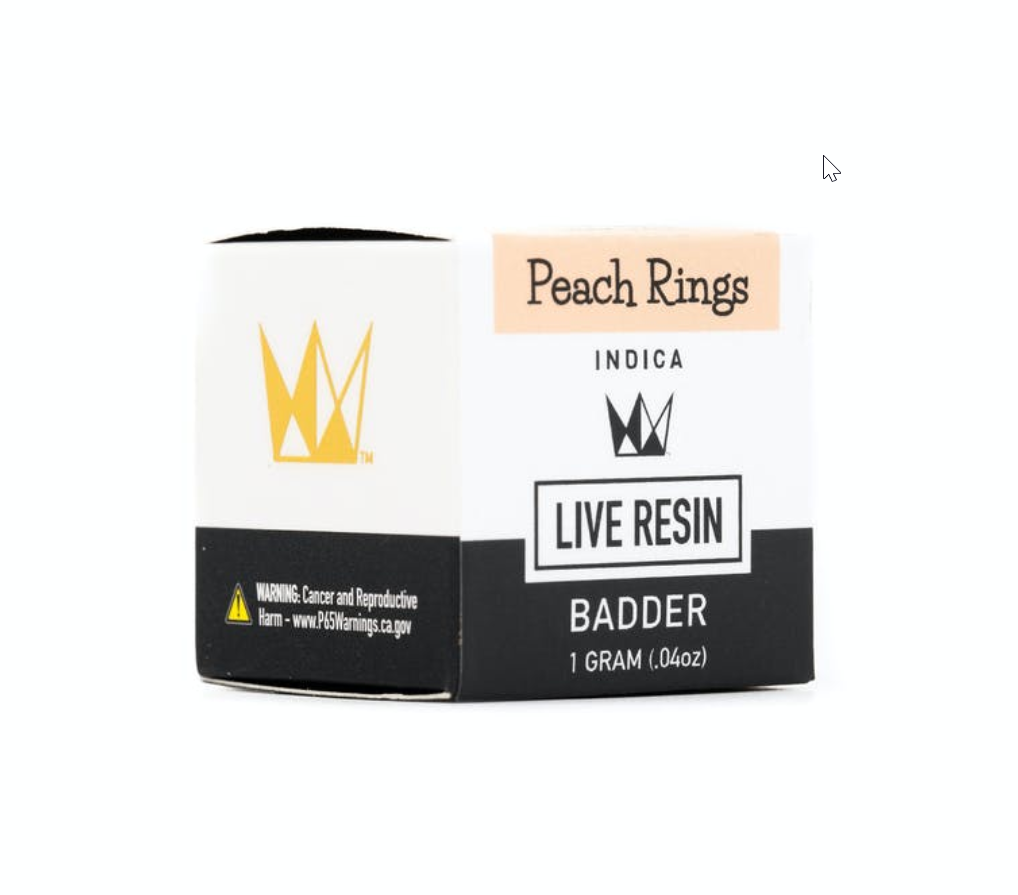 West Coast Cure "Peach Rings" Live Resin Sauce